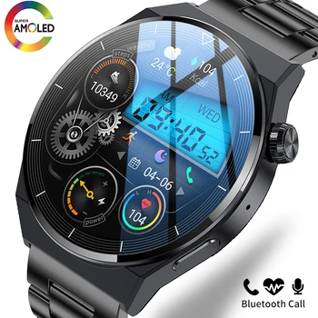 2022 NFC Smart Watch Bărbați GT3 Pro AMOLED 390*390 HD Ecranul de Apelare Bluetooth Apel de Ritm Cardiac rezistent la apa Pentru Smartwatch Huawei, Xiaomi
