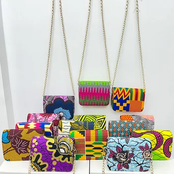 Africa de sac kente imprimare Femei de Saci de moda de Petrecere Cina sac de Cadouri de Nunta de Înaltă Calitate Mini Geanta Pentru Femei
