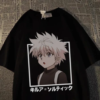 Anime Hunter X Hunter Femei T Shirt Harajuku Maneci Scurte T-shirt Femeie de Moda Bluze 2023 Vara Streetwear Y2k Haine Topuri