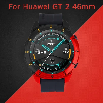 Ceas de Caz pentru Huawei Watch GT 2 46mm Moale TPU Protecție Ceas Capacul Protector Cadru pentru Huawei GT 2 46mm Bara de protecție Caz Accesoriu