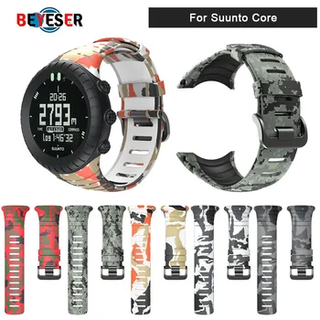 Curea de Ceas silicon Pentru Suunto Core series Watchband în aer Liber de Sport Smartwatch Înlocuire Brățară cu instrumente Bratara Curea