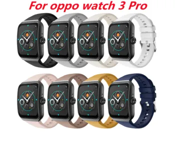Curea din silicon Pentru Oppo Ceas 3 Pro 51mm Cauciuc Watchband Bratara Multicolor Opus Ceas Serie 3 Pro Trupa Ceas Accesorii