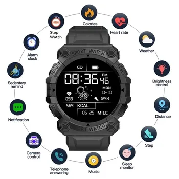 FD68S Nou Ceas Inteligent Bărbați Femei Bluetooth Smartwatch Tactil Inteligent Brățară Brățară de Fitness Ceasuri Conectate pentru IOS Android