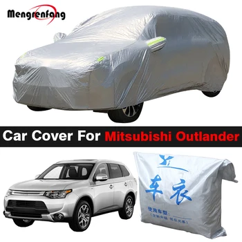Full Auto Capac Pentru Mitsubishi Outlander Anti-UV, parasolar Zăpadă, Ploaie, Rezistent la Vânt Acoperă Toate Caracterul Adecvat