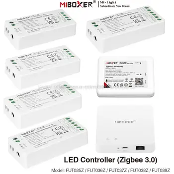 MiBoxer FUT035Z FUT036Z FUT037Z FUT038Z FUT039Z Zigbee 3.0 Dual Alb Singură Culoare RGB RGBW RGB+CCT Benzi cu LED-uri Contoller ZB-Revizuit1