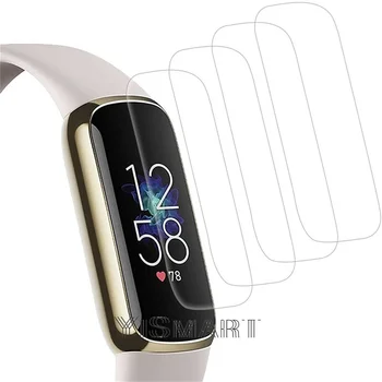 Moale TPU Clar de Film Protector Pentru Fitbit Luxe Band Smart Bratara Ecran Protector de Acoperire Smartwatch Protecție