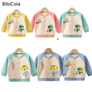 Newbaby Toamna Iarna Baieti, Plus Sacou Fleece Îmbrăcăminte pentru copii Baby Girl Moda Sacou Desene animate Tricou Pentru 9M-3T