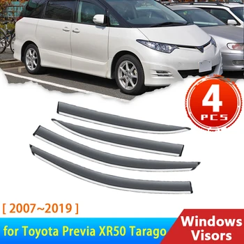 Parbriz pentru Toyota Previa XR50 Tarago 3 Estima III 2007~2019 2008 2012 Accesorii Deflectoare geamuri Auto Parasolar Ploaie Spranceana