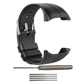 Pentru Polar M400/M430 Silicon Smartwatch Curea De Schimb Oficial De Model Negru Catarama Sport Înlocuire Brățară