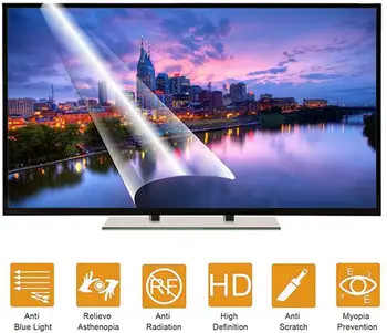 Pentru TCL 32B2500 32 inch LED HD-Ready TV Anti-Albastru Anti-Orbire Ecran LCD folie de Protectie Pentru ecran Lat Calculator PC Monitoare