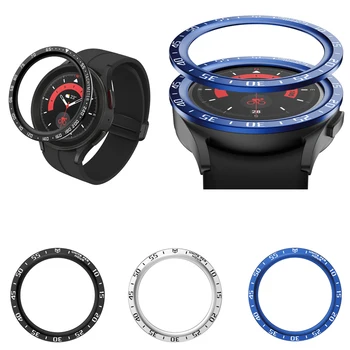 Ramă de Metal Inel de Caz Watch5 Pro Timp Viteza Scară Acoperire Pentru Samsung Galaxy Watch 5 Pro/5pro 45mm Geam Ecran Protector de Film