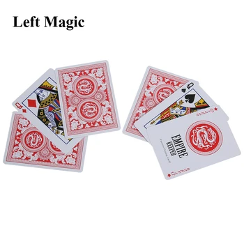 Următoarele Q Predicție Carduri De Magie Trucuri De Aproape De Strada Etapă De Poker Magic Porps Magician Mentalism Truc De Comedie Accesoriu