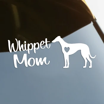 Whippet Mama a Murit Câinele-Cut Vinil Decal Autocolant Auto Impermeabila Auto Decoruri pe caroserie Bara Spate Geam Laptop Alege Dimensiunea #S60271