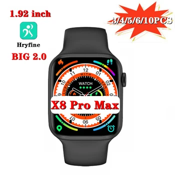X8 Pro Max Ceas Inteligent 3/4/5/6/10BUC MARE 1.92 inch en-Gros de Femei Bărbați Apelare Sport Somn de Monitorizare a ritmului Cardiac Ceas Inteligent