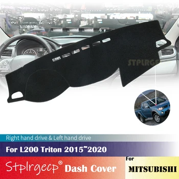 pentru Mitsubishi L200 Triton 2015-2020 Anti-Alunecare tabloul de Bord Capacul de Protecție Pad Accesorii Auto Parasolar Covor 2017 2018 2019