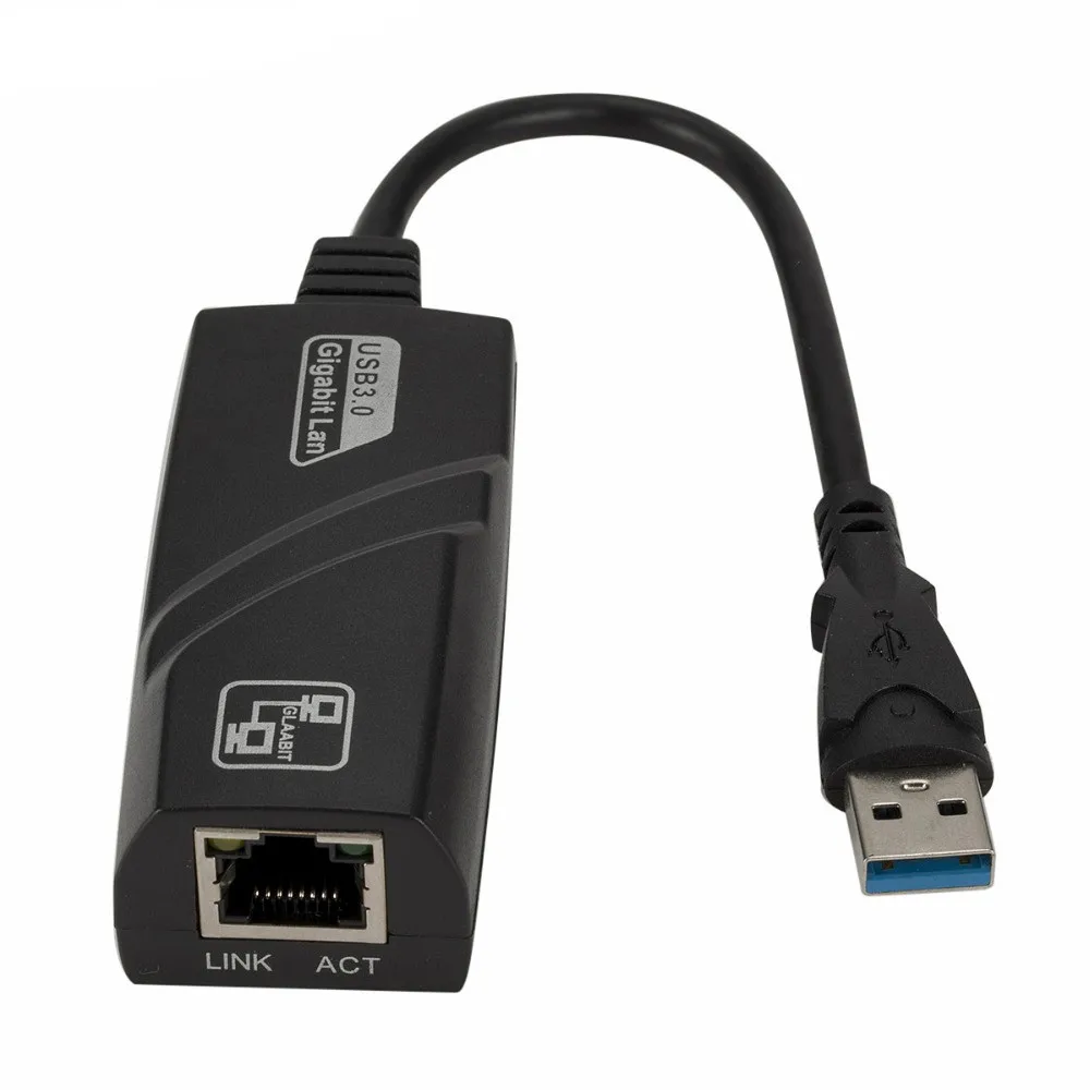 Cablu USB 3.0 La Gigabit Ethernet RJ45 LAN (10/100/1000) Mbps Adaptor de Rețea Rețea Ethernet Card Pentru PC Imagine 1
