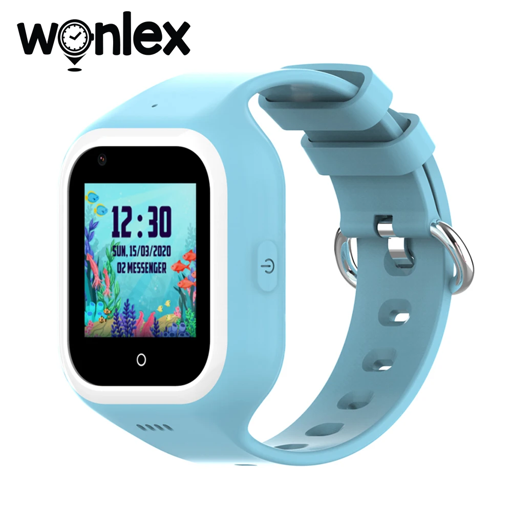 Wonlex Smart-Watch Copilul 4G Telefon cu Camera Video Ceas Localizare GPS Voice-Chat KT21 SOS Anti-a Pierdut Copilul în condiții de Siguranță pentru a Monitoriza Copilul Ceasuri Imagine 1